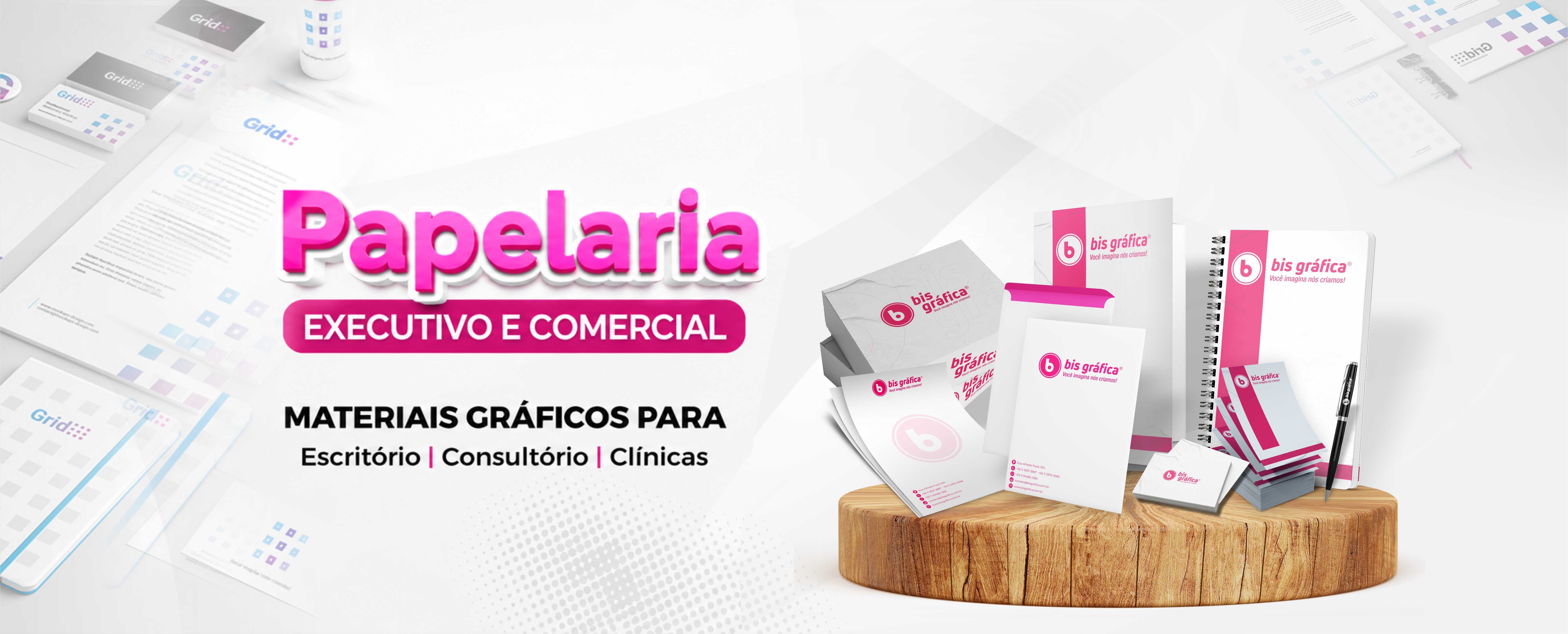 Banners da Gráfica Bis