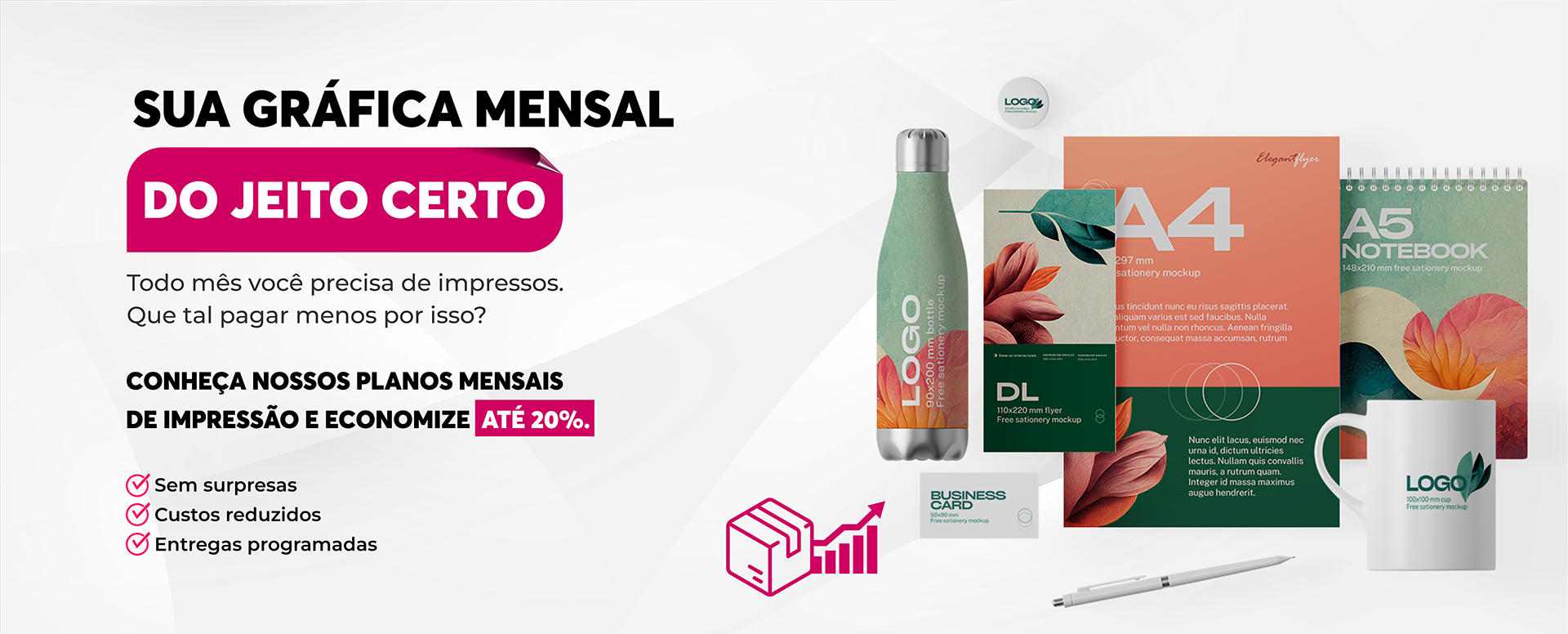 Banners da Gráfica Bis