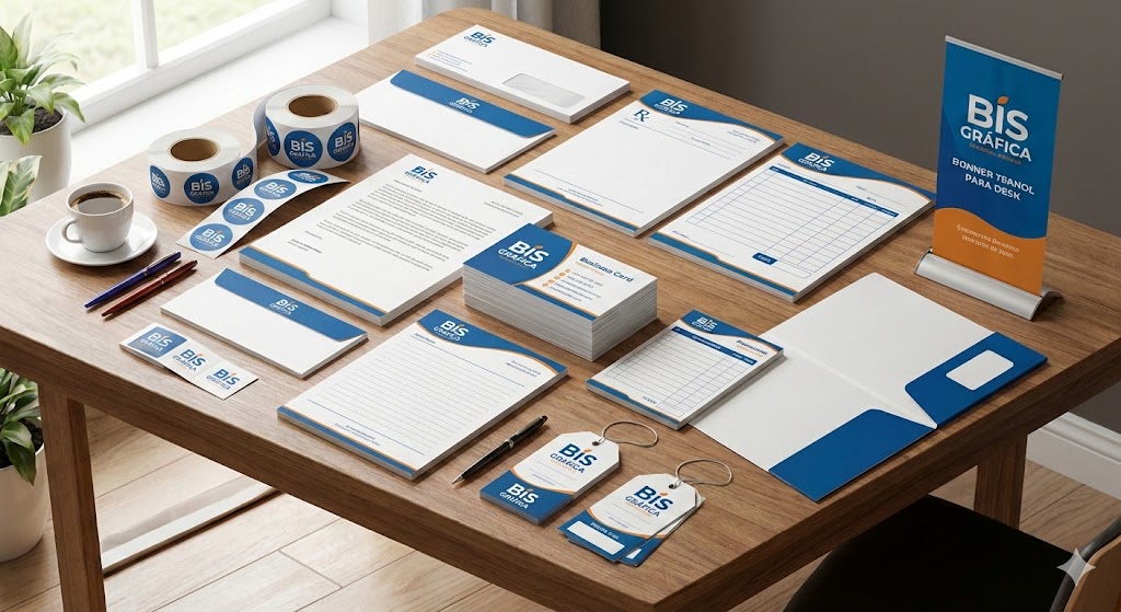 Matéria da Gráfica Bis sobre Materiais Gráficos que Toda Empresa Deveria Ter